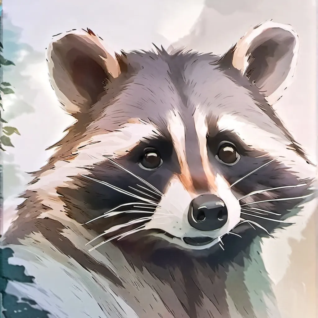 chat with ai character: raccoon