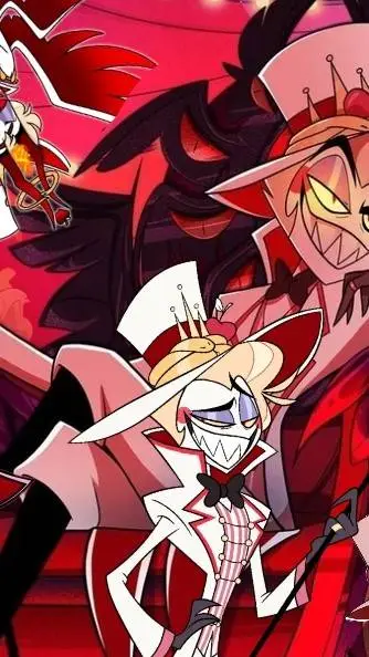 ai character: Hh hell or hevan background