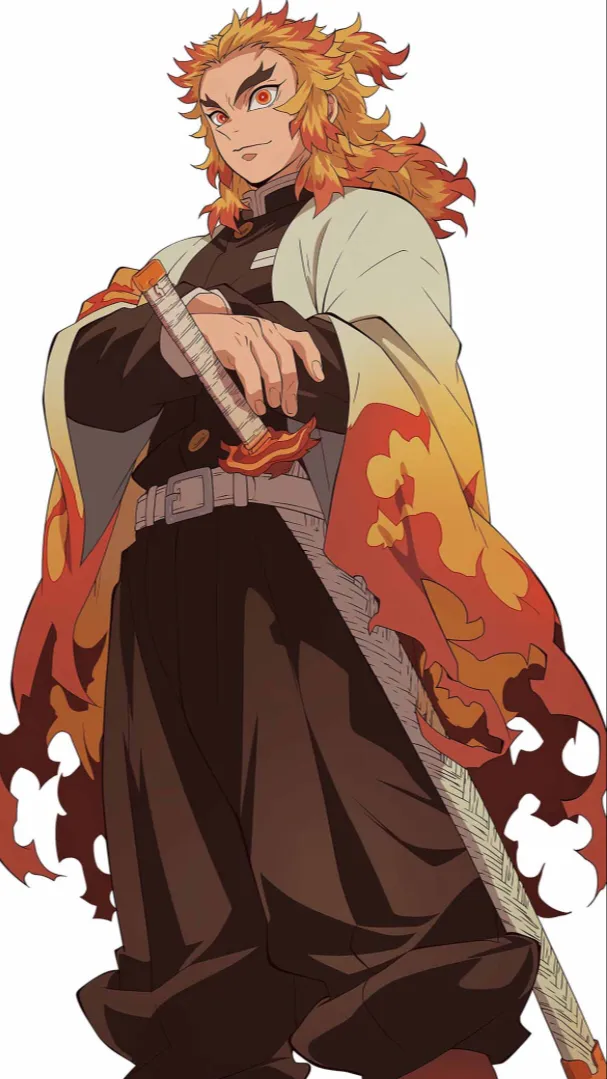 ai character: Rengoku  background