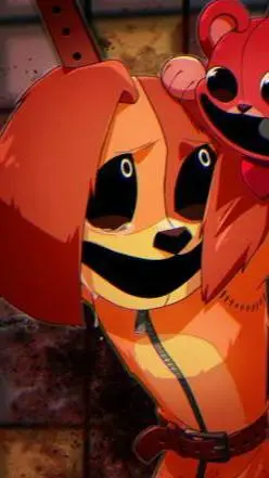 ai character: dogday  background