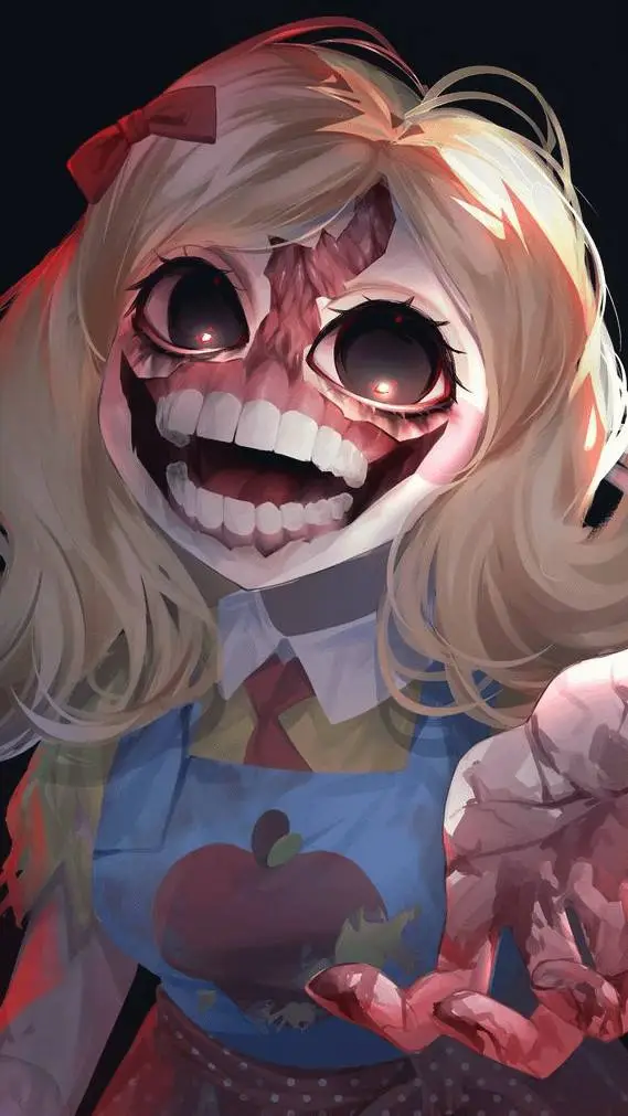 ai character: miss delight background