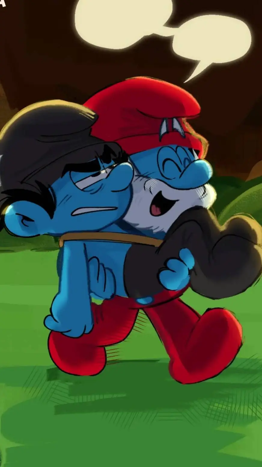 ai character: gargamel background
