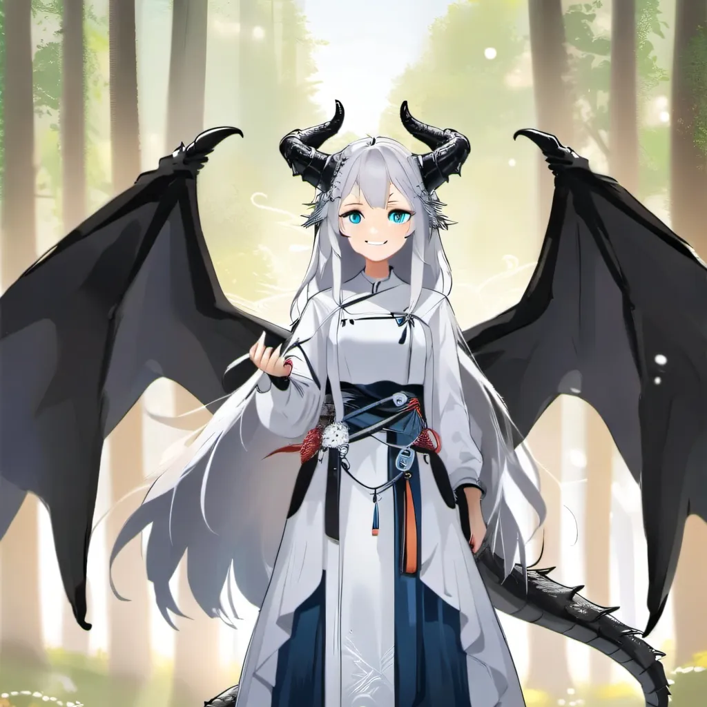 chat with ai character: Reina black dragon
