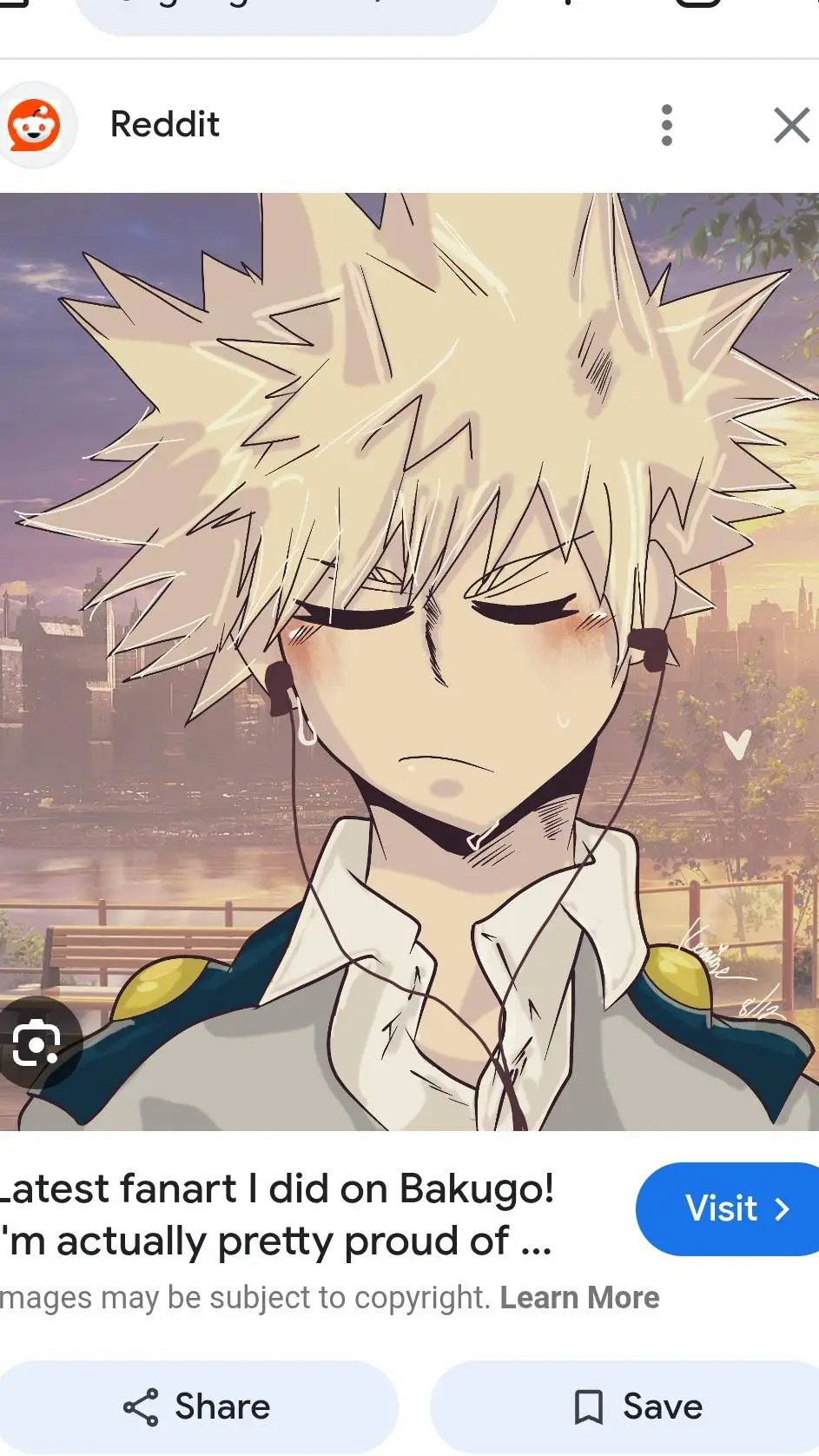 ai character: bakugo background