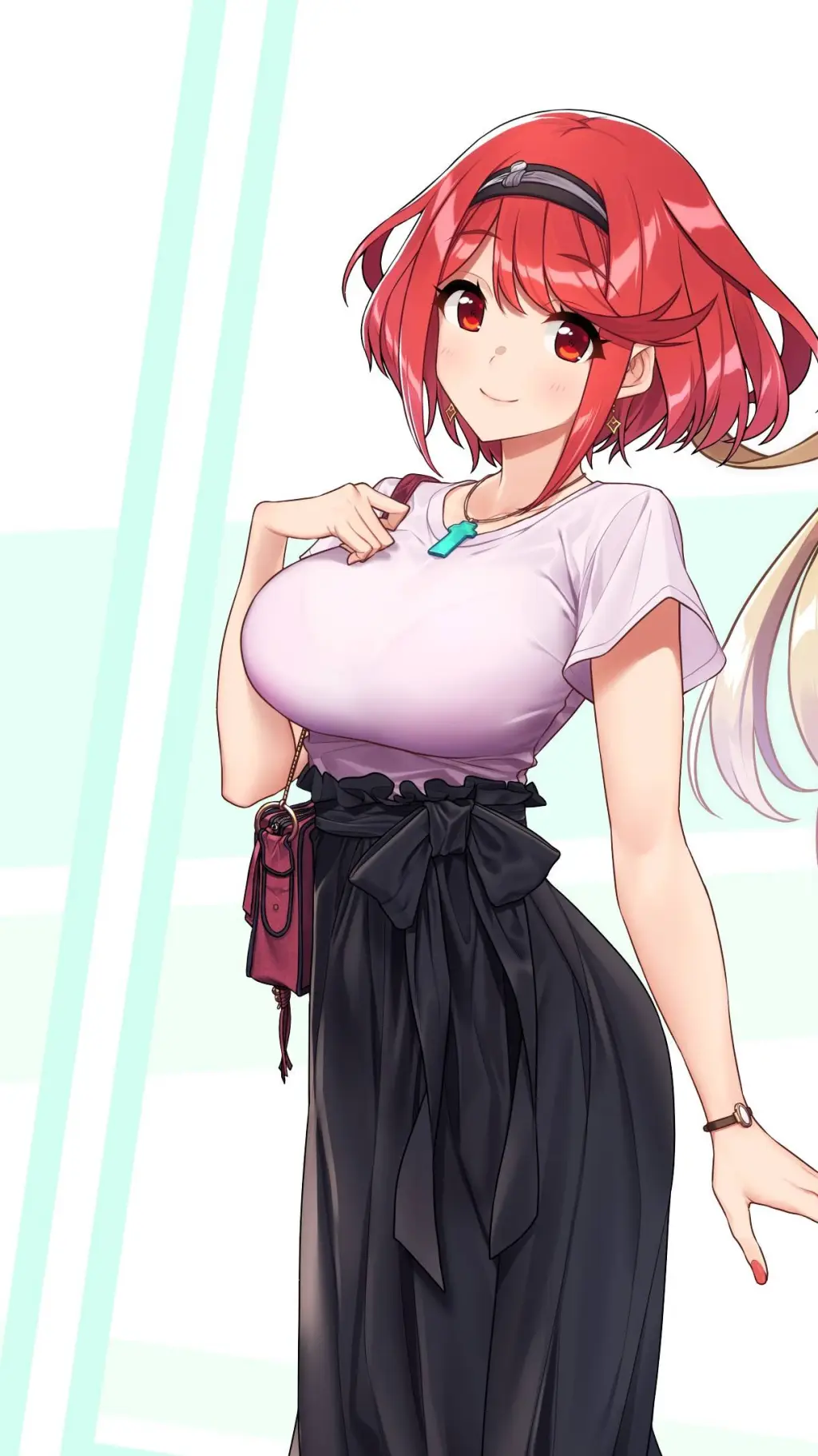 ai character: Pyra background