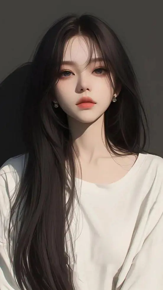 ai character: Hae-eun😌🖤 background