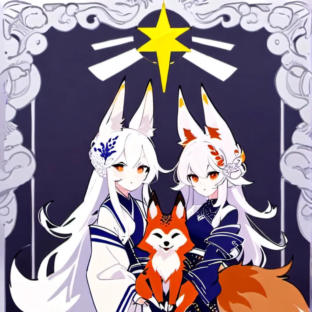 chat with ai character: fox family 