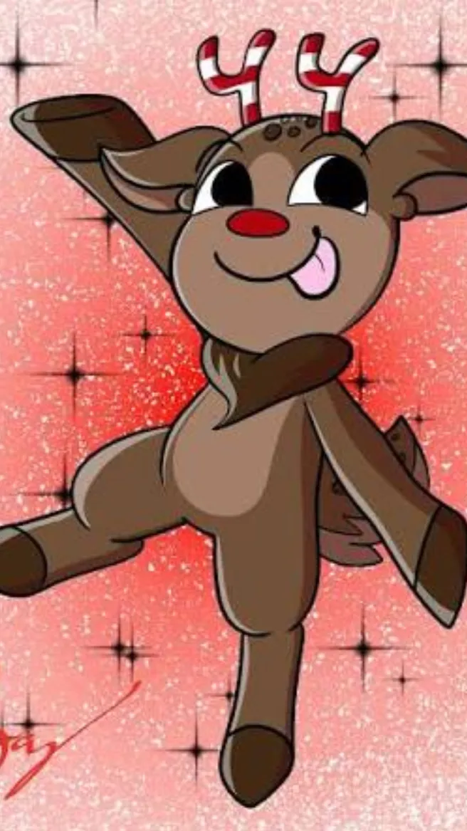 ai character: Rudie🎄 background