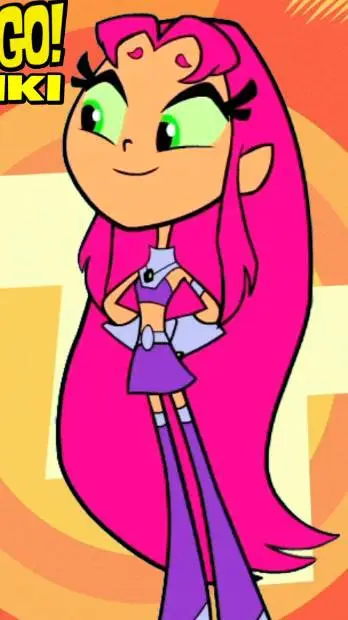 ai character: Starfire  background