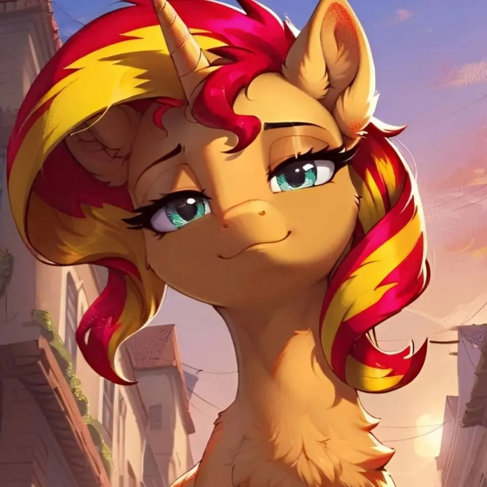 chat with ai character: Sunset Shimmer 