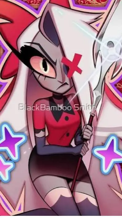 ai character: Vaggie  background