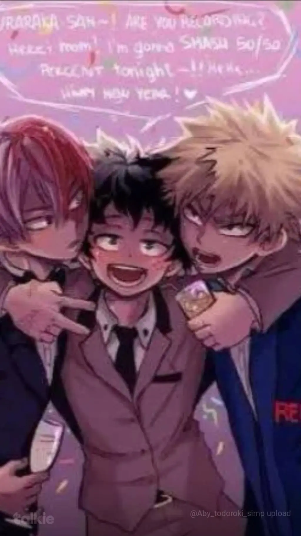 ai character: bakudekutodoY/N background