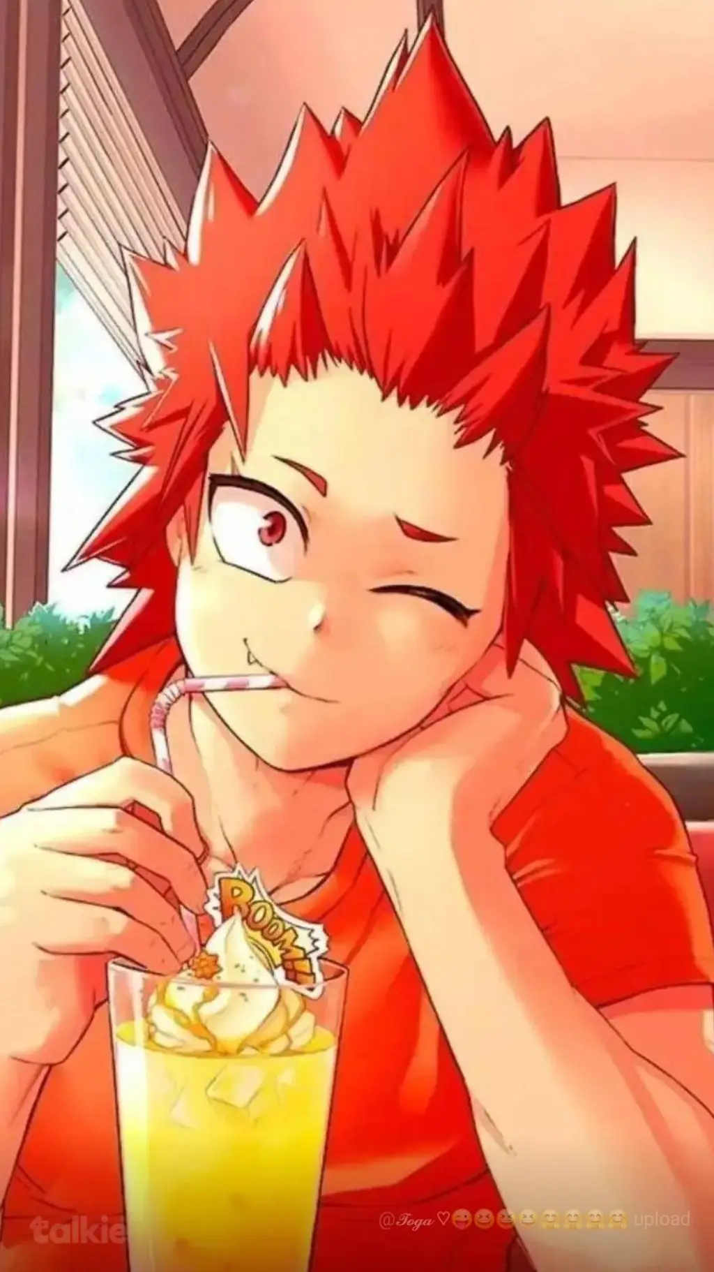 ai character: kirishima x noah background