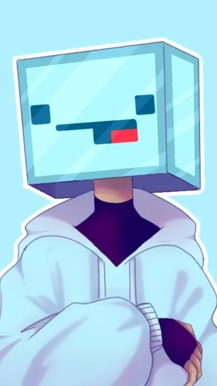 ai character: Skeppy ✨️ background