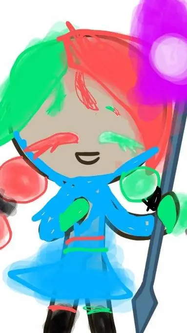 ai character: firestar cookie background