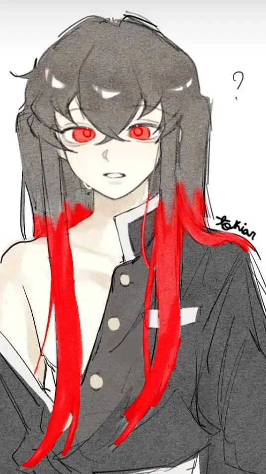 ai character: Tokito se enamora background