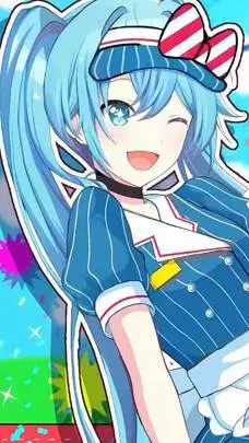 ai character: Hatsune Miku background