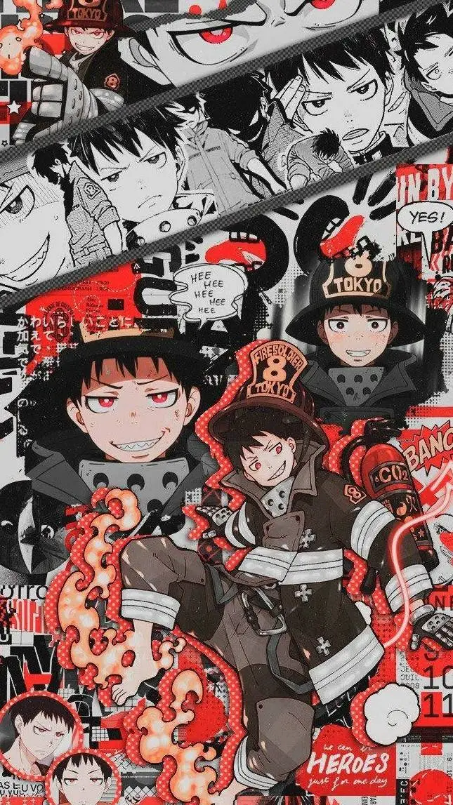 ai character: Shinra kusakabe background