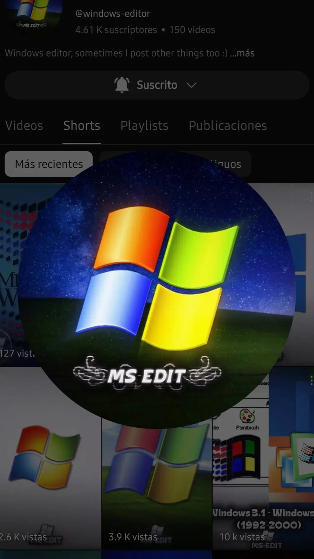 ai character: MS-edit background