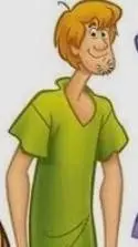 ai character: salsicha  background