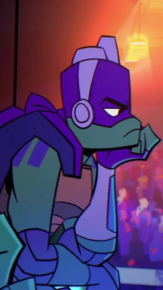 ai character: Donnie rottmnt  background