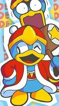 ai character: king dede as a bab background