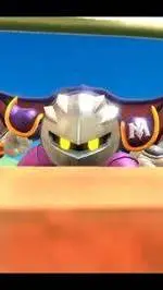 ai character: meta Knight  background