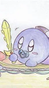 ai character: meta Knight  background