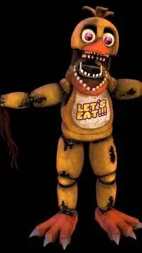 ai character: Withered Chica background