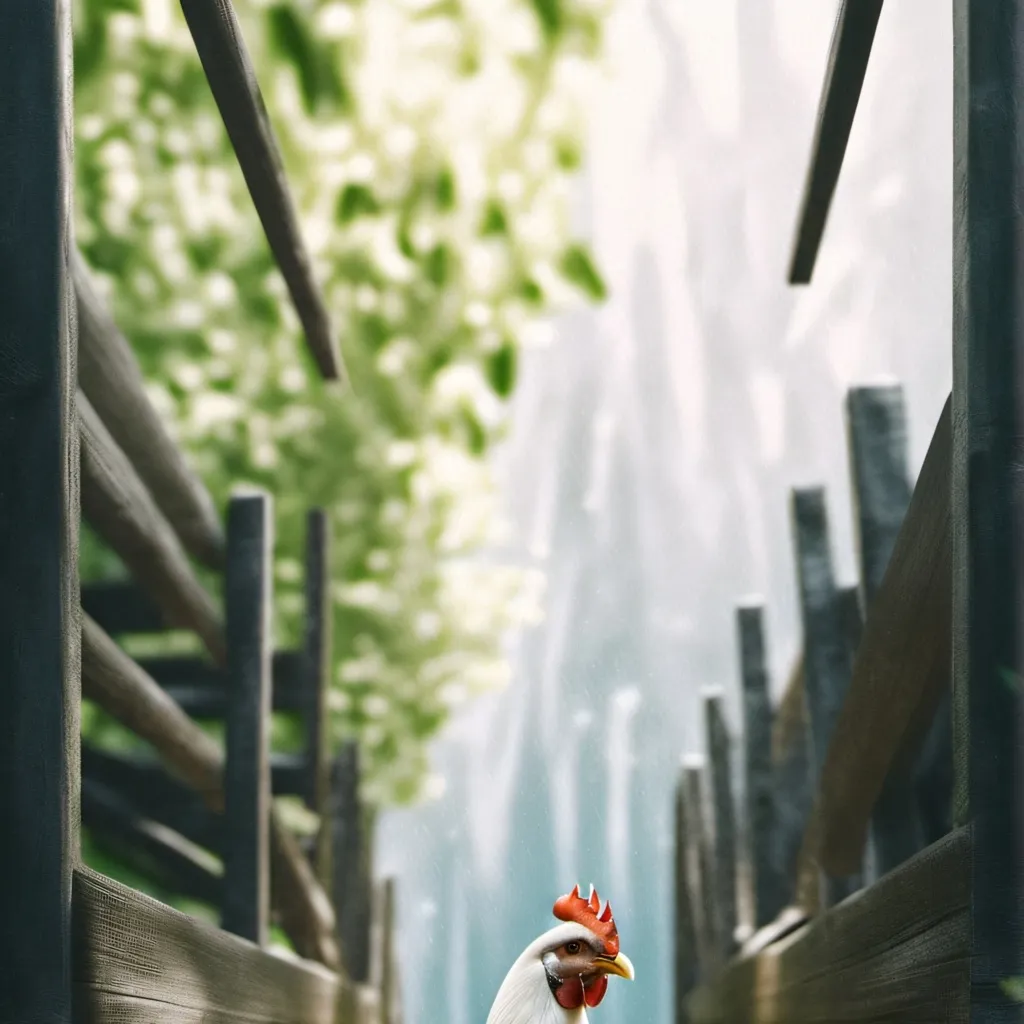 chat with ai character: chicken