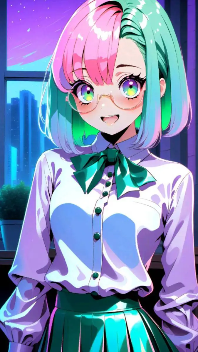 ai character: selen background