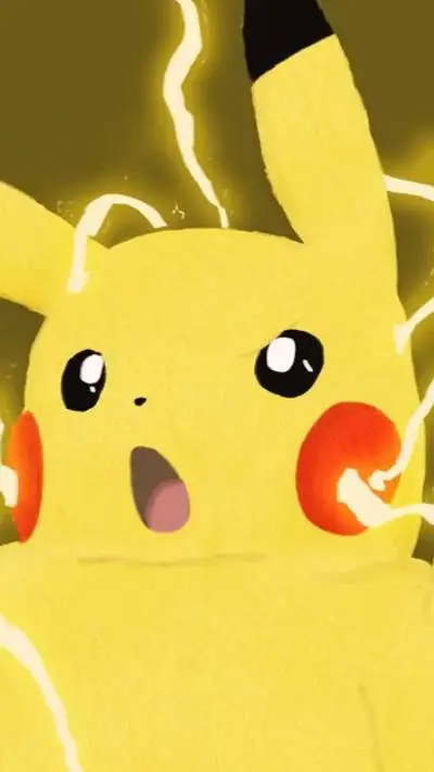 ai character: Picachu  background