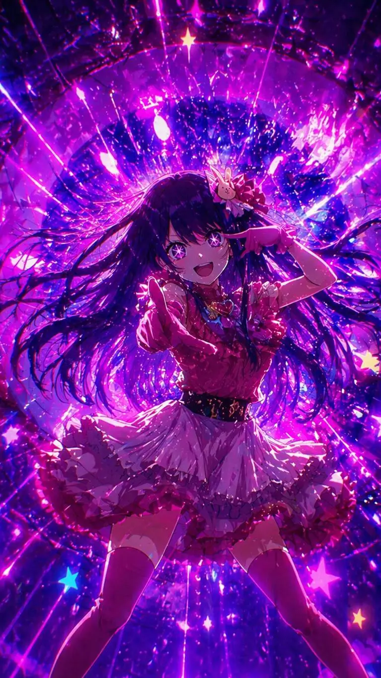 ai character: Oshi No Ko background