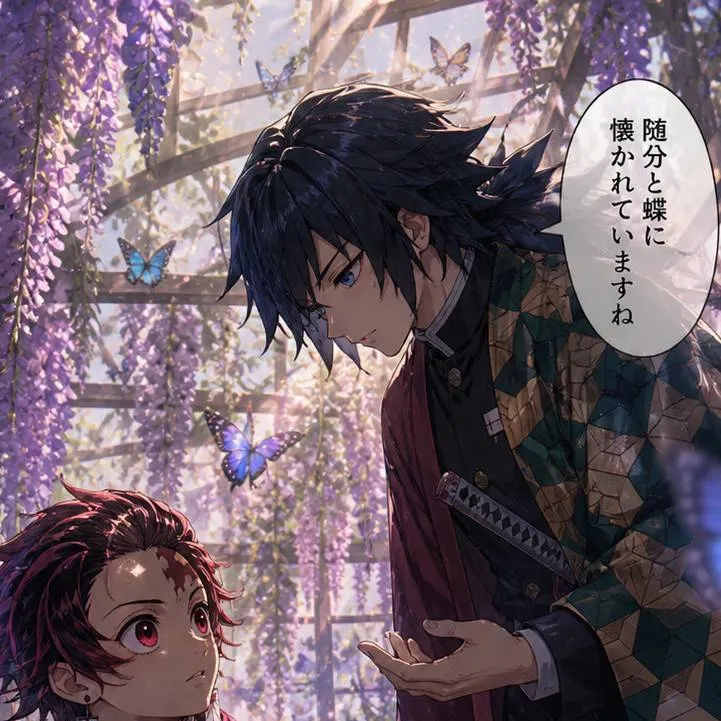 chat with ai character: Tanjiro démon?