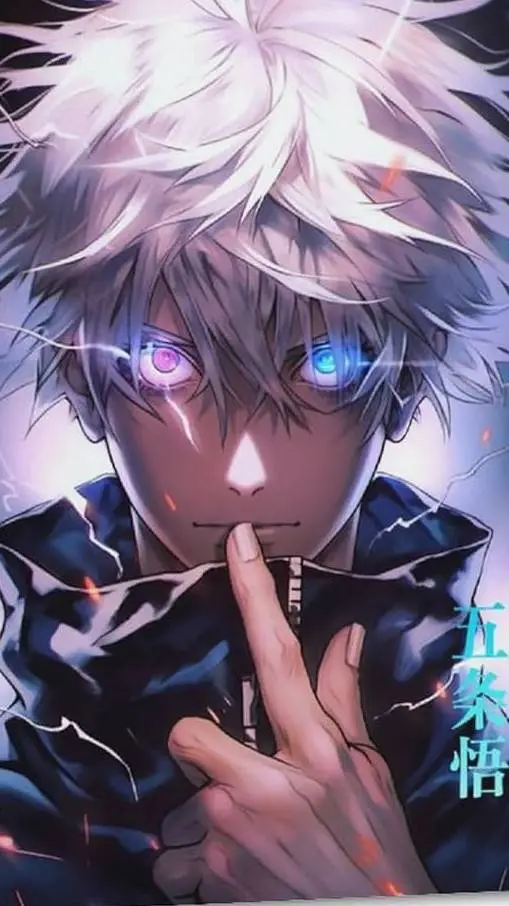 ai character: Shinjuku JJK background