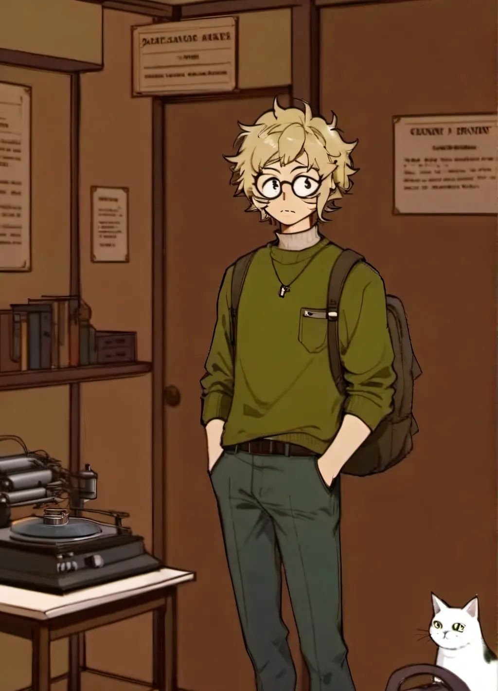 chat with ai character: Tweek