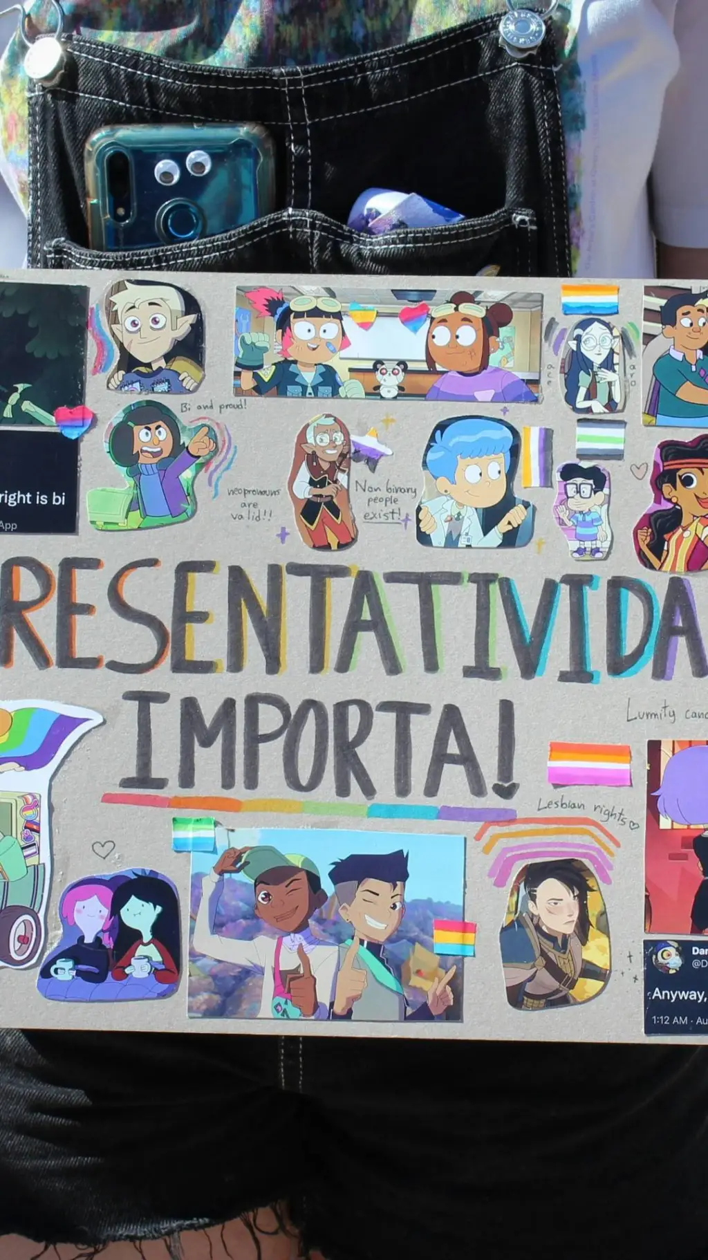ai character: MHA pride month🏳‍🌈 background