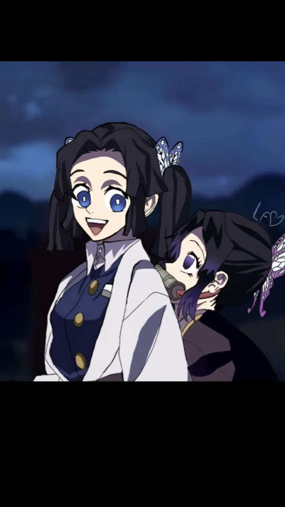 ai character: Kny(shinobu demon) background