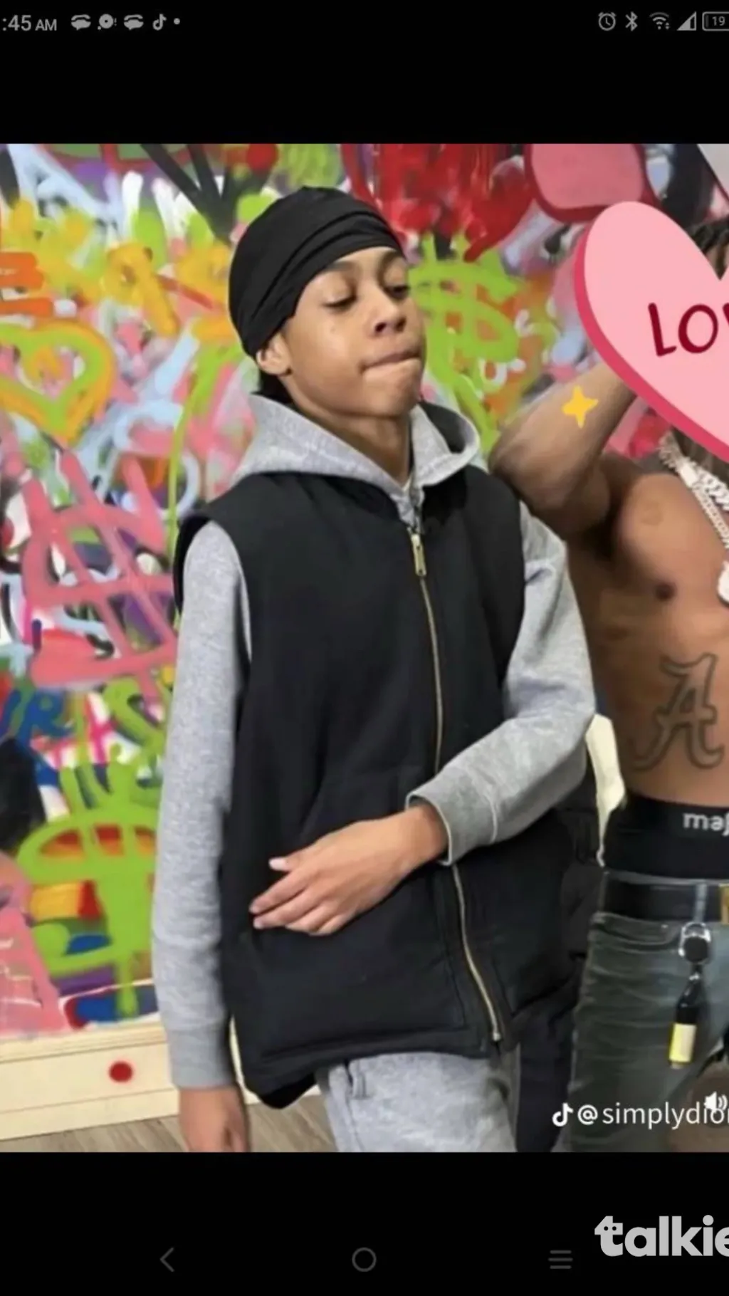 ai character: Notti Osama  background