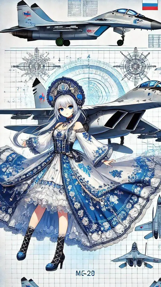 ai character: су-57  background