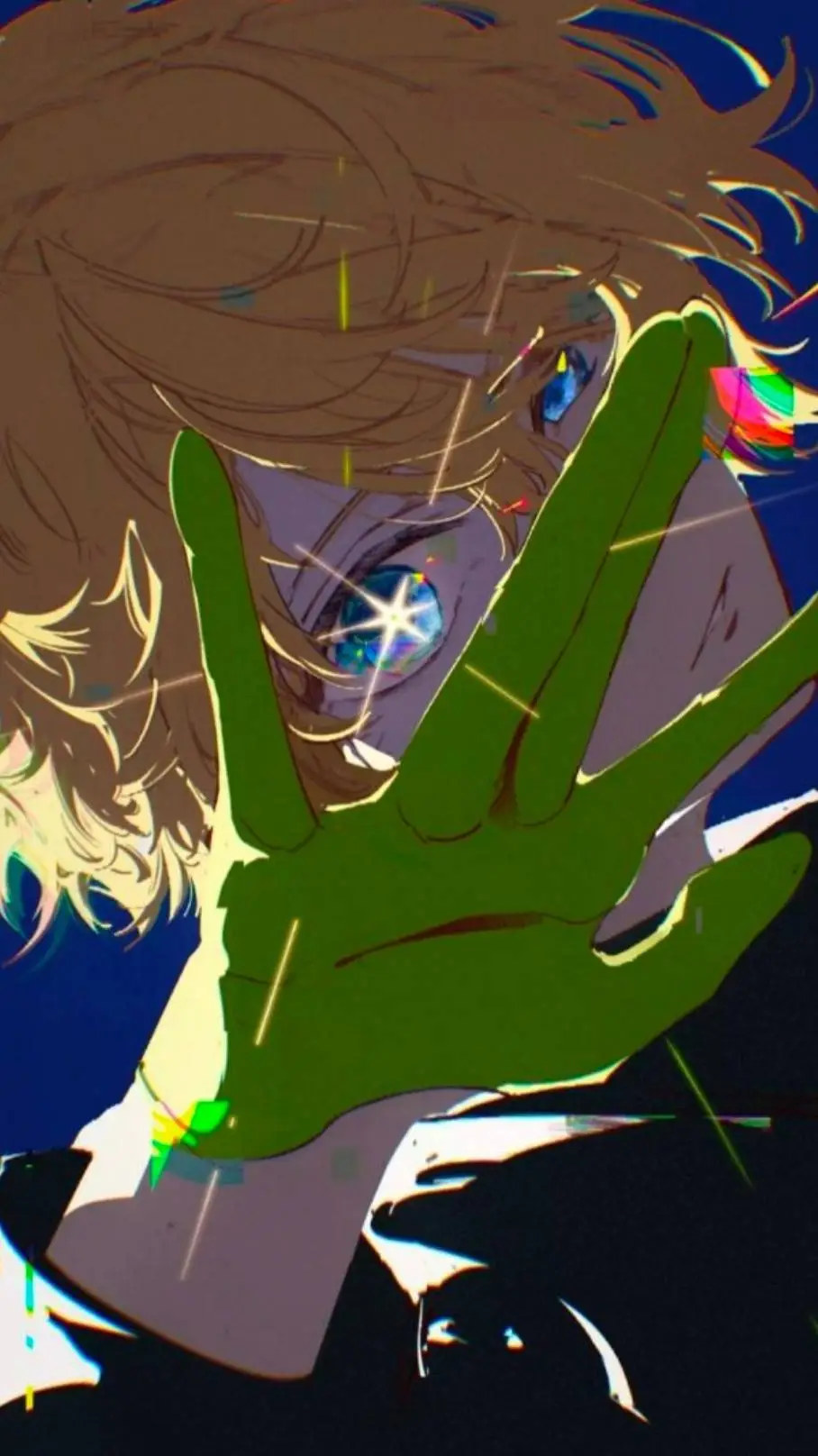 ai character: Oshinoko-Aqua snap background