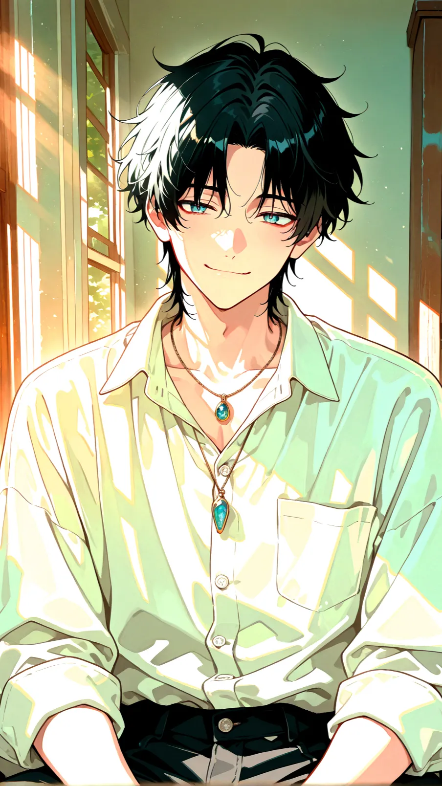 ai character: Hayato background