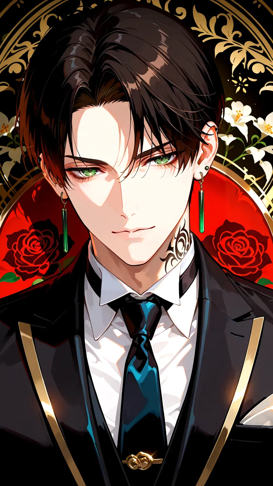 ai character: Damien background