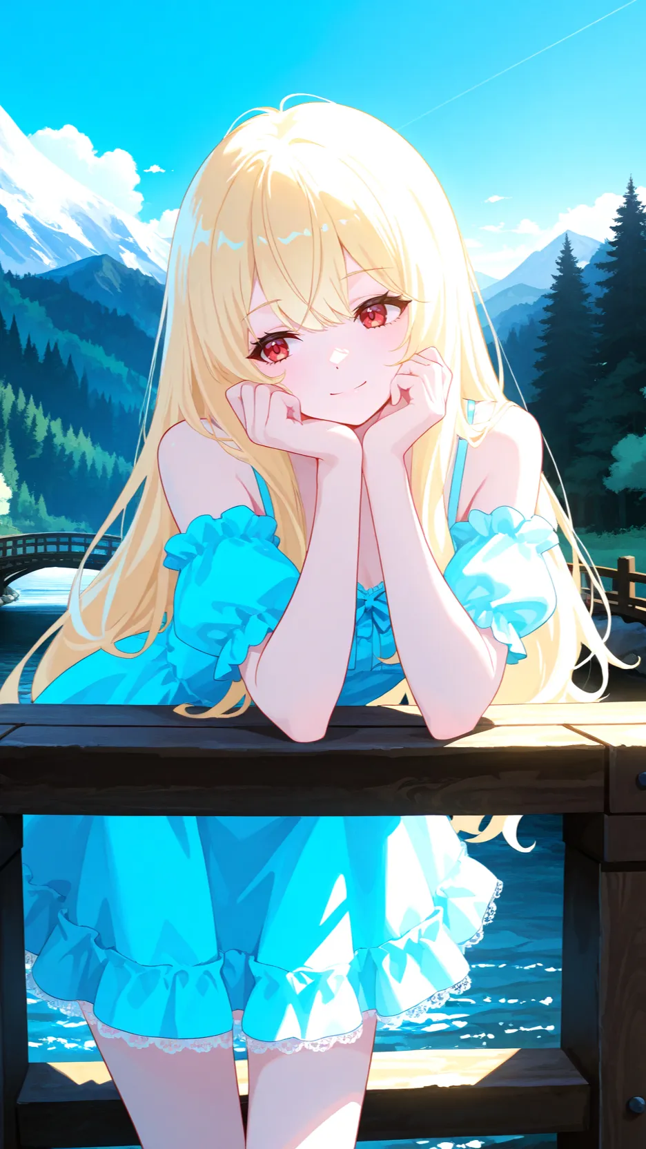 ai character: Lily background