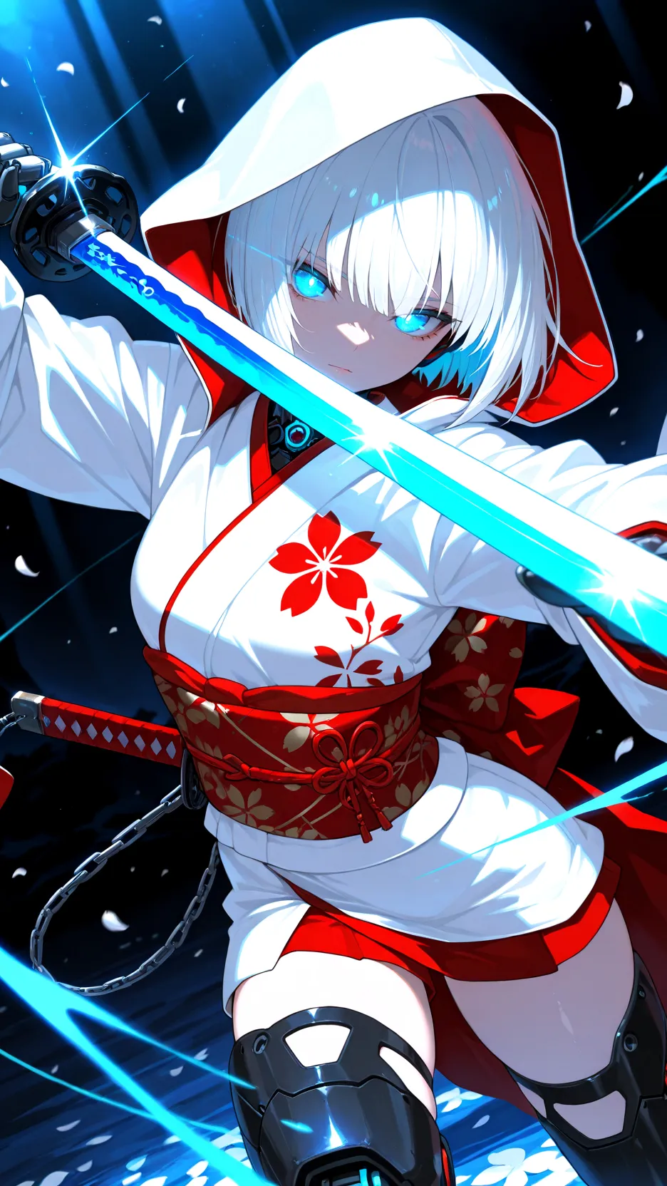 ai character: Saya  background