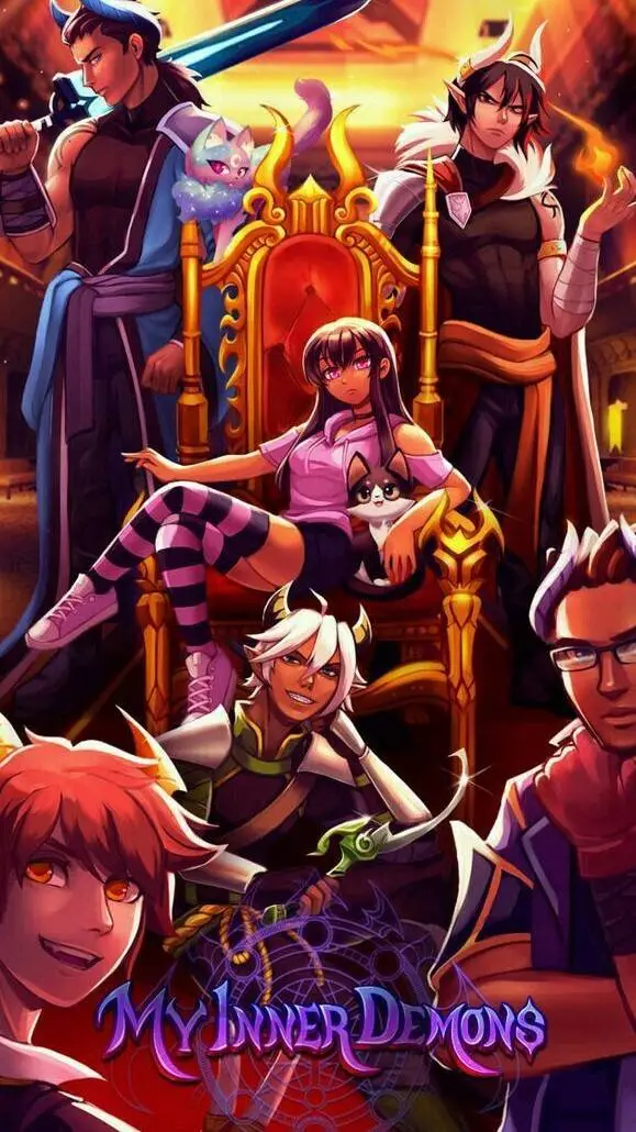 ai character: my inner demons background