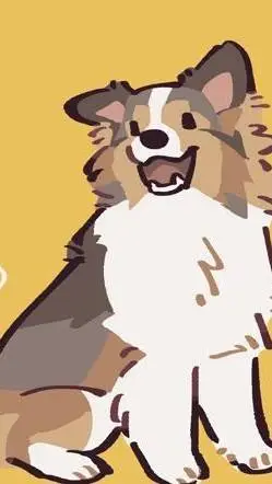 ai character: service dog background