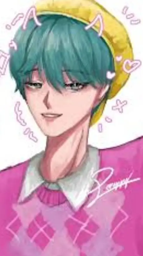 ai character: BABY SAJA  background