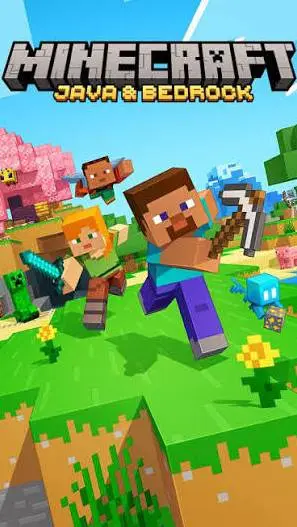 ai character:  Minecraft JE background