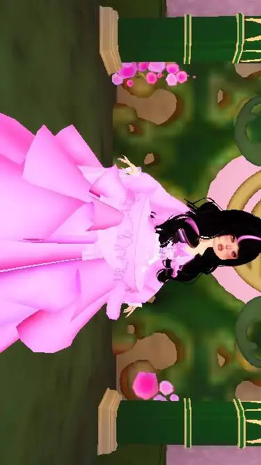 ai character: dress to impres/dt background